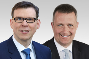 Florian Graf, Fraktionsvorsitzender, und Oliver Friederici, verkehrspol. Sprecher